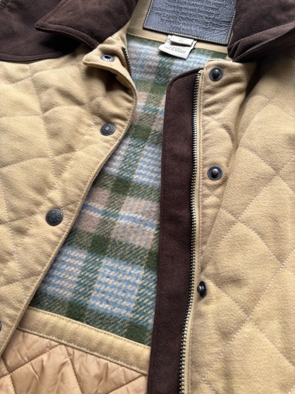 L.L. Bean barn coat NWT medium - Picture 3 of 12